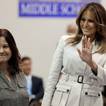 Melania Trump Tries to Convince School Children That She Likes Her Job