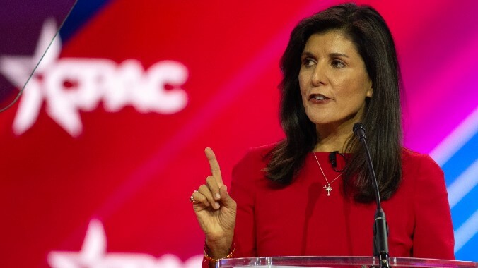 Nikki Haley Says Embryos Are ‘Babies’ After Posturing as a Moderate on Abortion