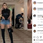 Larsa Pippen Wore a Trash Bag and No Mask While Dining Out in Miami