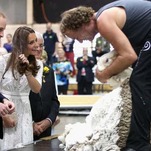 Shouldn't This Sheep Shorn by the Duchess of Cambridge Be Screaming Like a Human?