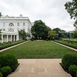 Melania's New White House Rose Garden Is Fittingly Joyless and Empty