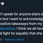 Katy Perry Is Sending Ellen Degeneres 'Love and a Hug' For Some Reason