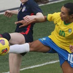 Would You Let Brazil's Marta Kick You in the Face If It Meant You Could Go Outside Again?