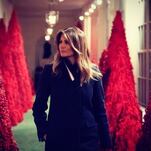 A Man Coughed Up Melania's Christmas Tree