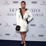 Demi Lovato Is Beefing With a Frozen Yogurt Shop For Being a 'Diet Culture Vulture'
