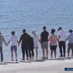 Glee Cast Hold Hands at Lake Where Naya Rivera's Body Was Found