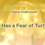 On a Very Special Episode of Drew, Carrie Underwood Reveals Her Fear of Turtles