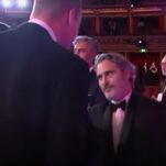Joaquin Phoenix Curtsying to Prince William Is an Instant Classic