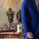 Does Trump Have a Statue Of Himself in His Home Office?