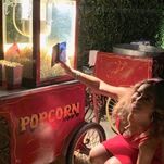 Saturday Night Social: Like a Moth, Mariah Carey Can't Resist Good Lighting