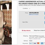 Who Will Buy the Car Seat From Carrie Underwood's 'Before He Cheats' Video for $12,000 on eBay?