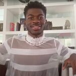 I Desperately Need Lil Nas X's Diaphanous Victorian Ghost Blouse