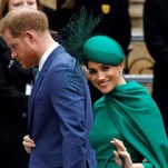 Somewhere in California, Meghan Markle Has A Satisfied Smile