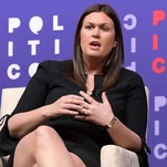 Sarah Huckabee Sanders Wants Trump to Bomb His Way Through the Middle East Without Pesky Interference of Congress