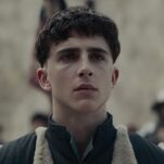 Timothée Chalamet's Medieval Bowl Cut Seems to Have Stressed Him Out