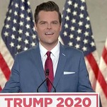 Nothing Says 'I'm Innocent' Quite Like Matt Gaetz Requesting a Pre-Emptive Pardon From Trump