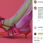 Is This Shoe Ok? Ancuta Sarca’s Upcycled, Environmentally-Friendly Sneaker Kitten Heels