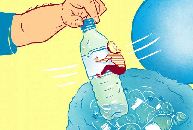 My Husband Hates Me Because I Try to Reuse Plastic Water Bottles