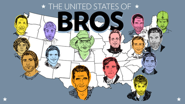 The United States of Bros: A Map and Field Guide
