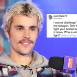 Justin Bieber Still Thinks He Can Kick Tom Cruise's Ass
