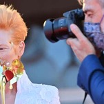 Behold, Tilda Swinton's Stingray Face Mask