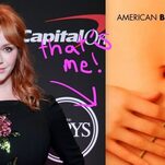 Christina Hendricks: That's My Hand!