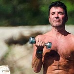 Just Some Regular Pictures of Simon Cowell Vibing