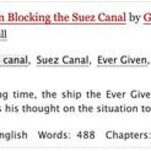 Yes, People Are Writing Horny Fanfic About the Suez Canal and the Ever Given