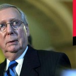 Not to Alarm Anyone, But Mitch McConnell Is Starting to Think This Trump Character Might Be Bad News