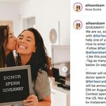 There's Still Time to Enter This Inexplicable Influencer Sperm Raffle