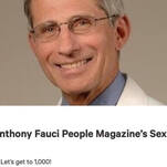 People Desperate for Hope Name Mostly Sensible Pandemic Doctor 'Sexiest Man Alive'
