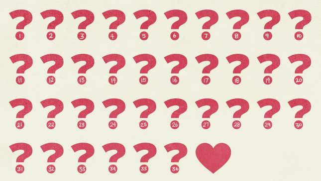 Here Are the 36 Questions That Will Allegedly Make You Fall in Love