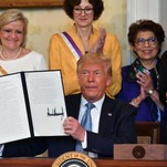 Trump Pardons Woman Who, Like Him, Only Wanted White Women to Vote