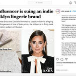 WeWoreWhat's Danielle Bernstein Is Suing a Small Business After Allegedly Stealing Yet Another Design