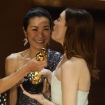 Michelle Yeoh Clarifies Awkward Award Exchange With Emma Stone