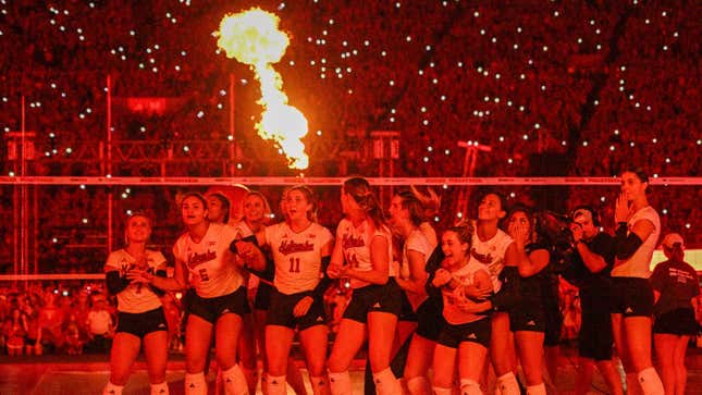 College Volleyball Game Breaks World Record for People Going to a Women’s Sports Event