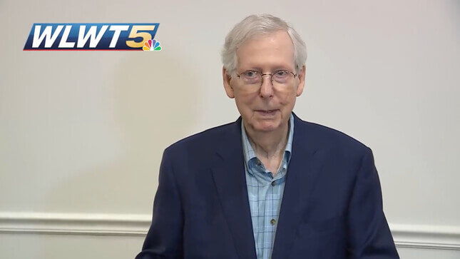 Mitch McConnell Freezes Up Again at Kentucky Press Conference