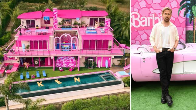 Barbie and ken dream house on sale