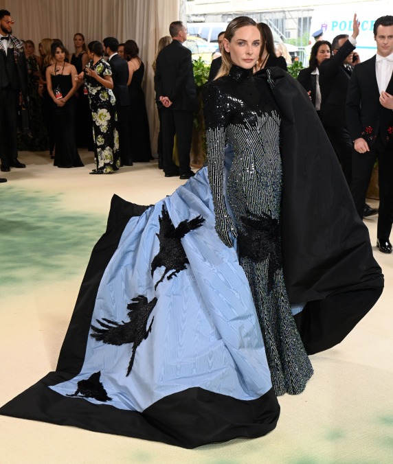 Rebecca Ferguson in Thom Browne