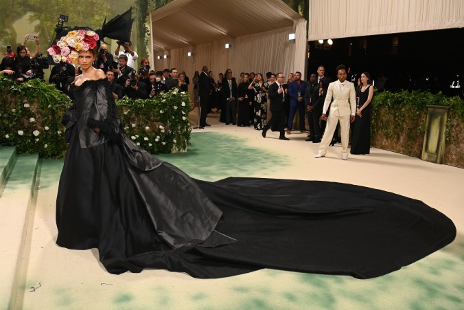 Zendaya (in look #2!) in vintage Givenchy Haute Couture