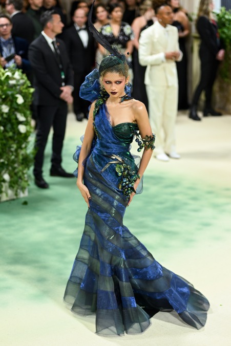 Zendaya in Maison Margiela Artisanal by John Galliano