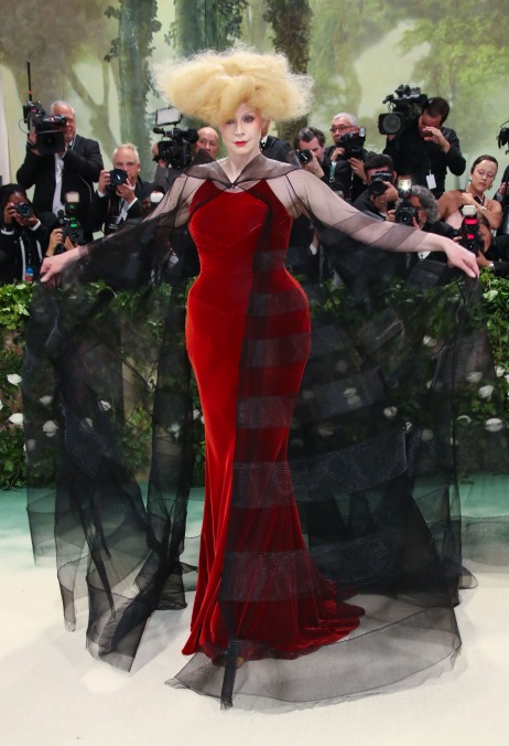 Gwendoline Christie in Maison Margiela