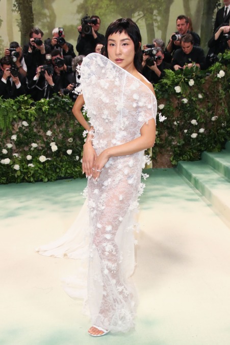 Greta Lee in Loewe