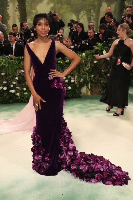 Kerry Washington in Oscar de la Renta