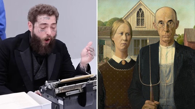 Post Malone Discovering a Typewriter Is My Personal ‘American Gothic’