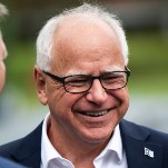 Kamala Harris Selects Tim Walz, Founding Father of Weird-Shaming Republicans, as Running Mate