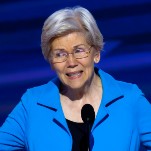 Elizabeth Warren Rolls Her Eyes at Elon Musk, Vivek Ramaswamy's Fake 'Efficiency' Department