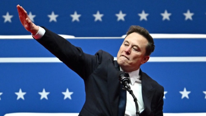 People Are Actually Defending Elon Musk’s Nazi-Like Salute as Him Just Being Neurodivergent