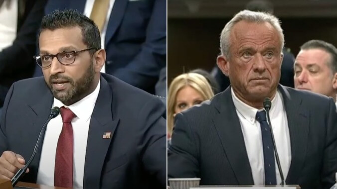 Among Many Other Disqualifications, RFK Jr. & Kash Patel Are Clearly Too Online