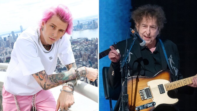 Bob Dylan Really Likes Machine Gun Kelly…